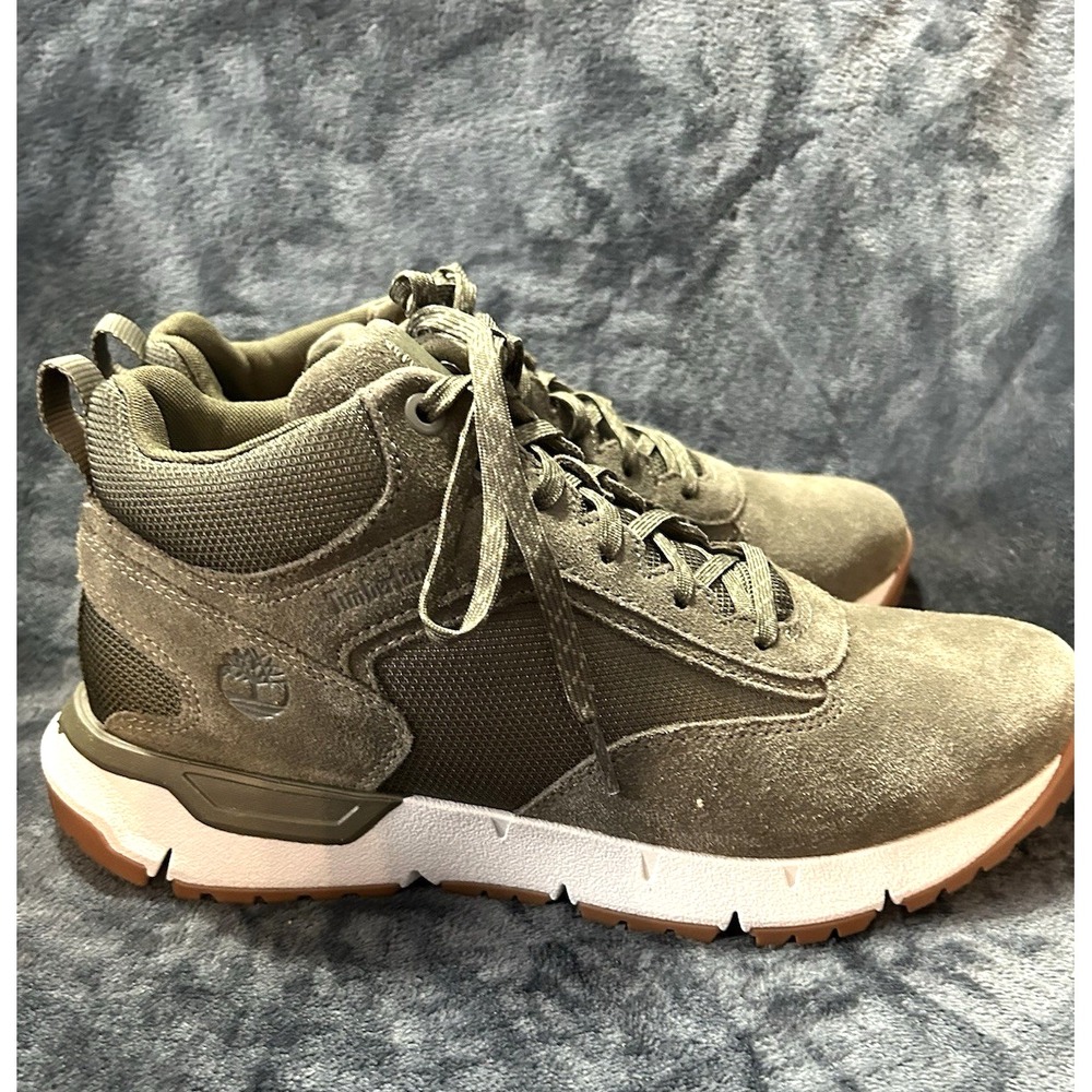 Timberland Tree Men's Voyager Park Mid Lace-Up Boots Sneaker Men's 10.5 Green